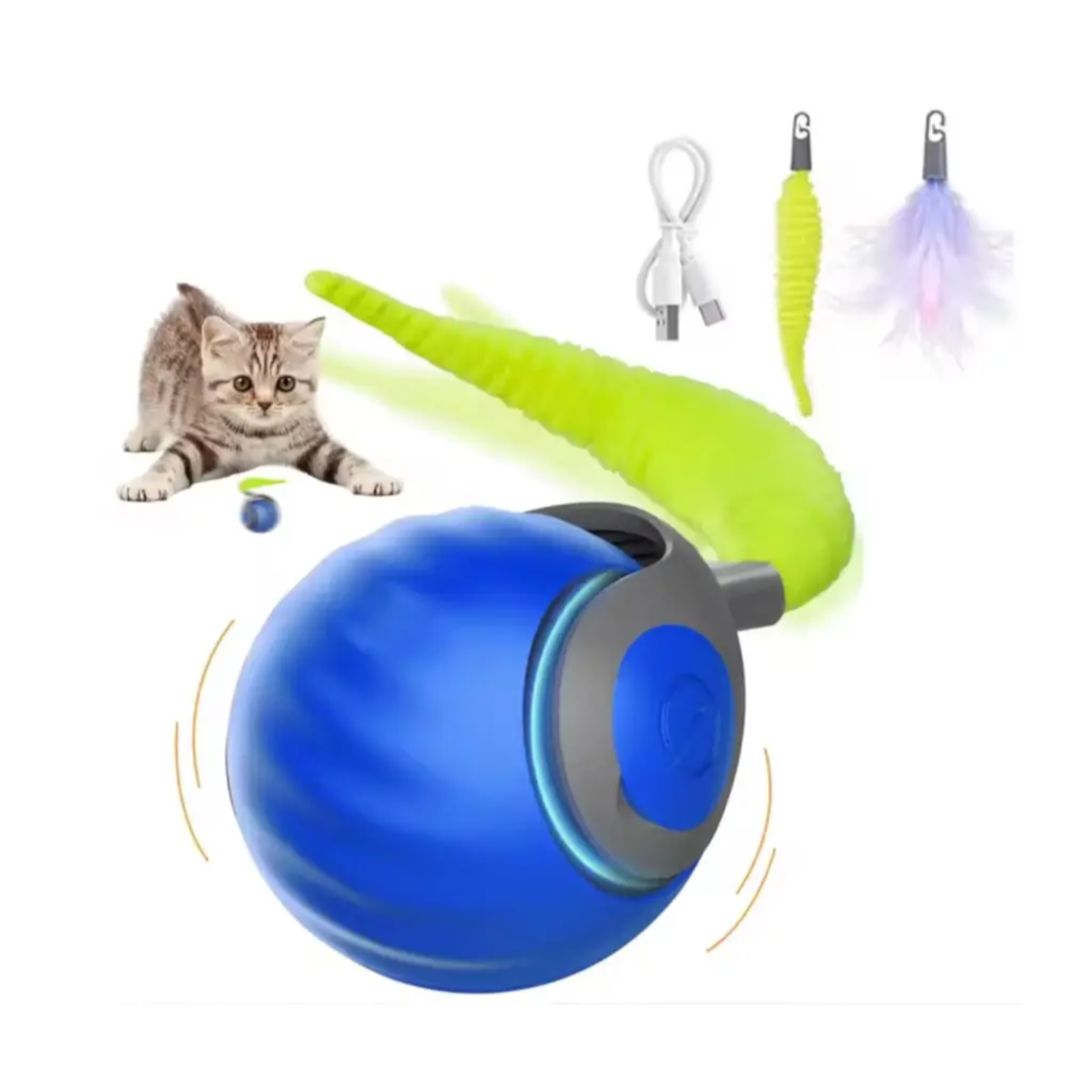 Pelota inteligente intercativa para Gatos y Perros