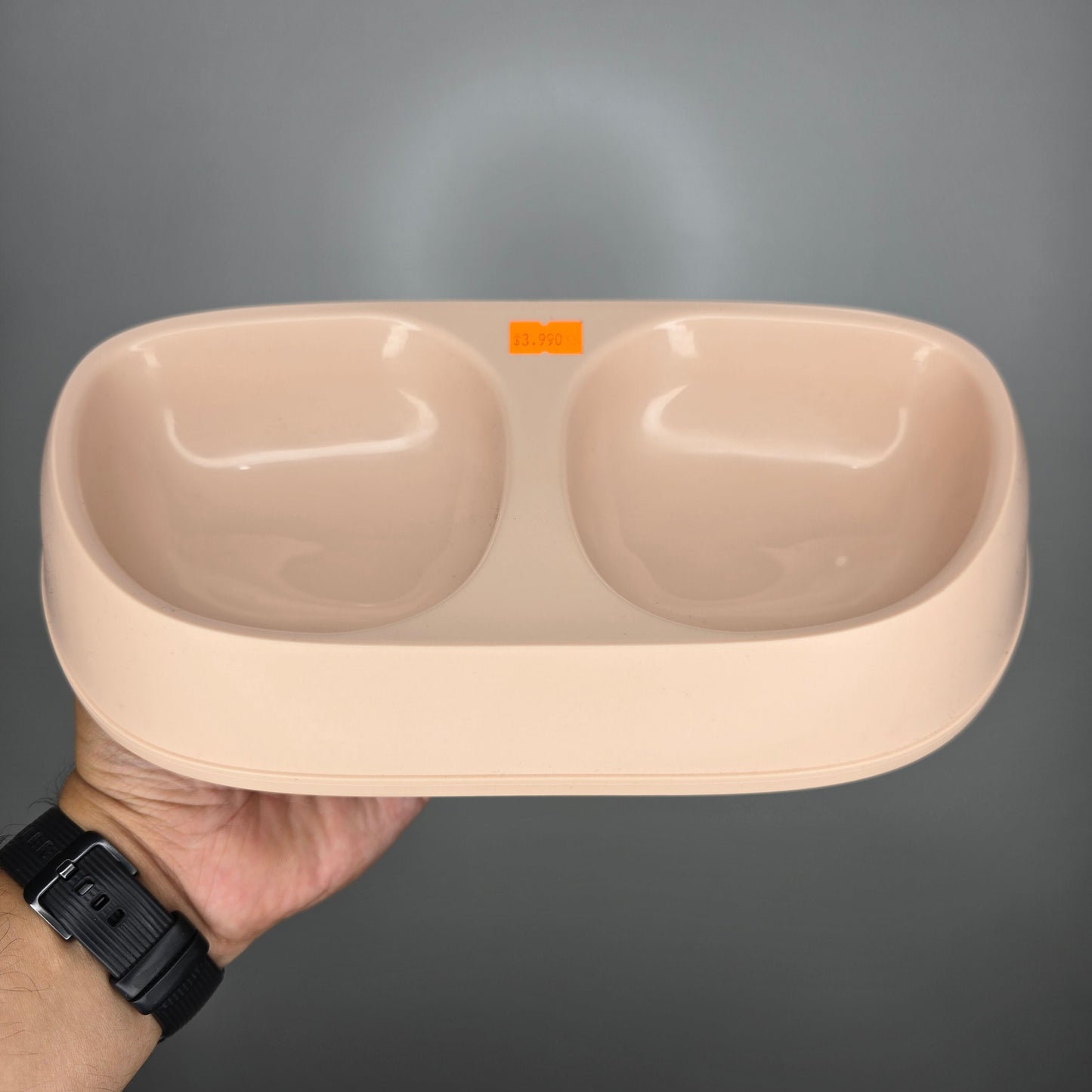 Plato doble para mascotas - Plastico Buen Amigo