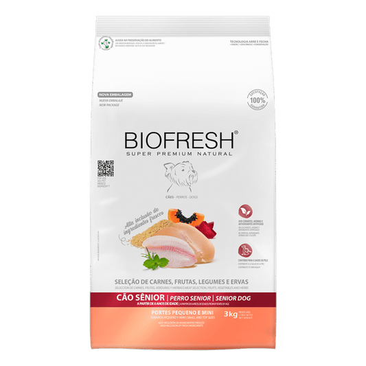 Biofresh Perros Senior razas pequeñas y mini 3KG