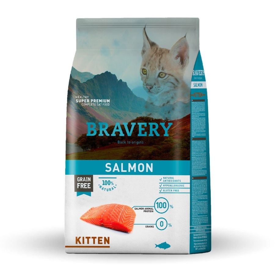 Bravery Salmon Kitten 2 KG